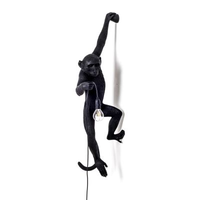 Monkey Lamp Black applique murale Seletti